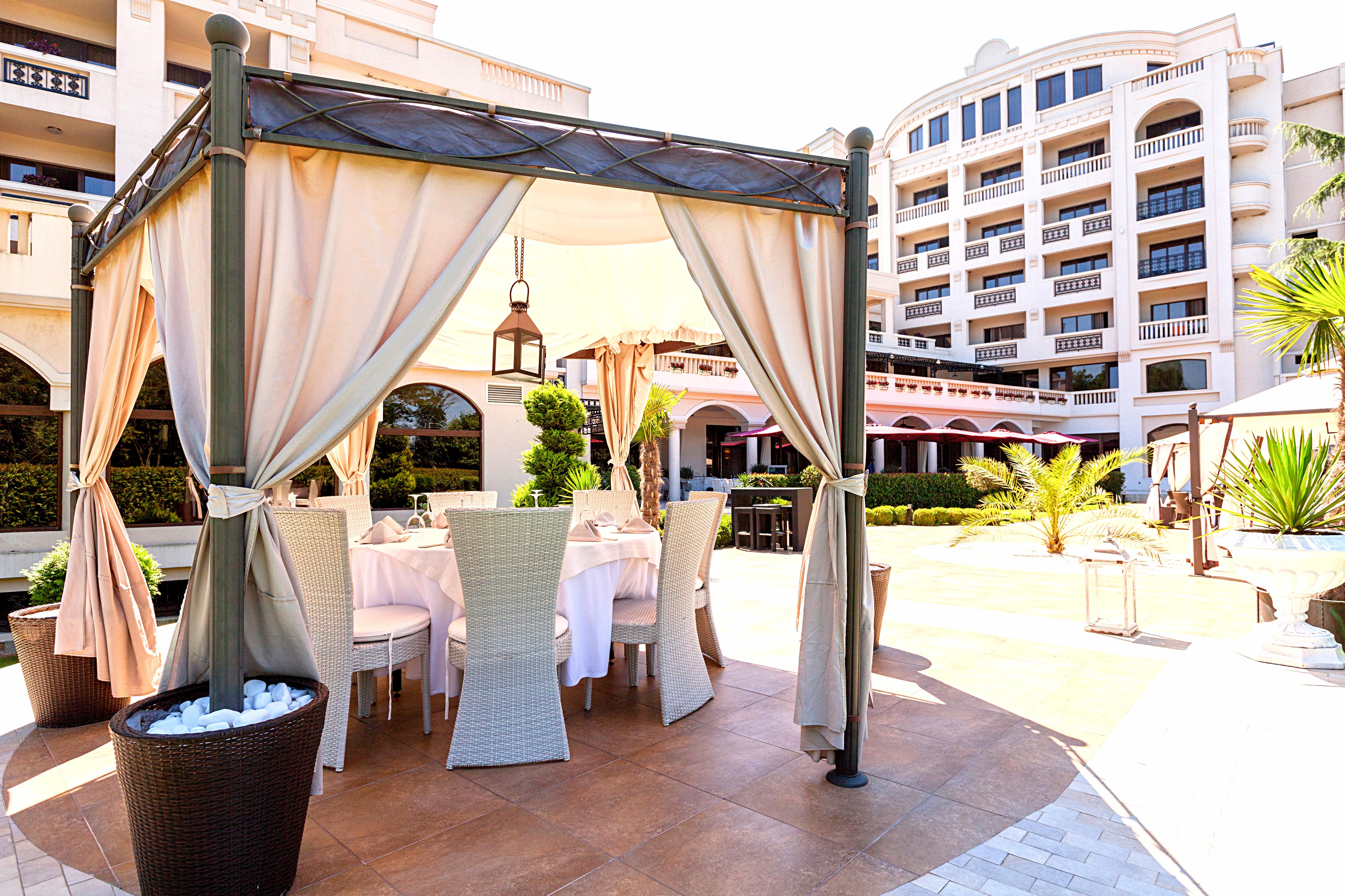 Primoretz Grand Hotel & Spa Burgas Exterior foto Pergola