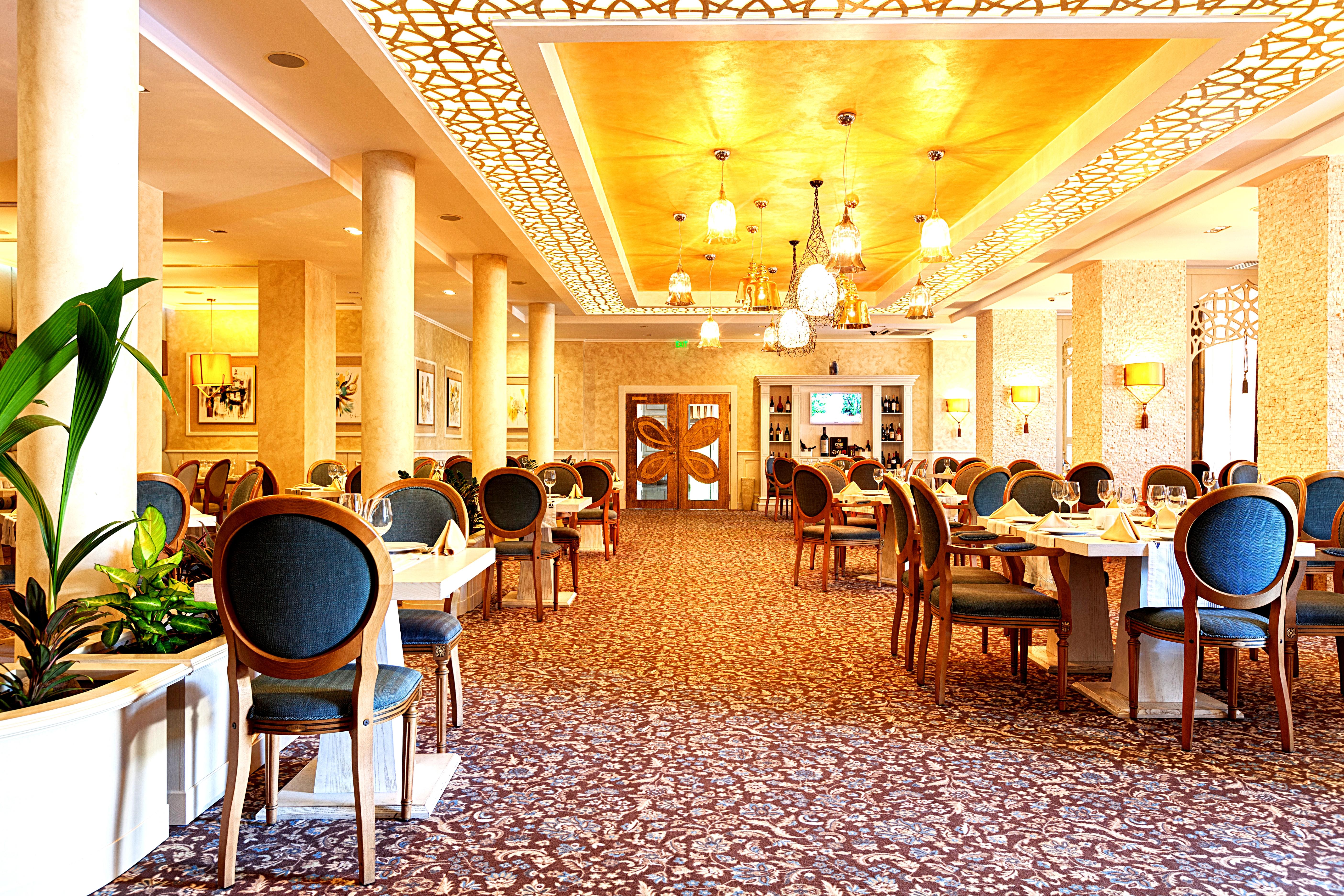 Primoretz Grand Hotel & Spa Burgas Exterior foto The restaurant
